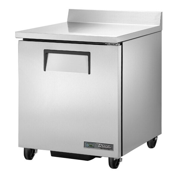 True Manufacturing TWT-27-HC 27 5/8" Worktop Refrigerator with 3 9/16" Backsplash