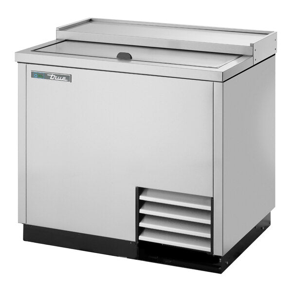True Manufacturing T-36-GC-S-HC 36 3/4" Stainless Steel Glass Froster / Plate Chiller
