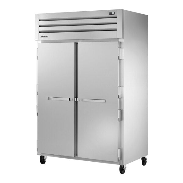 True Manufacturing STA2F-2S-HC Spec Series 52 5/8" Solid Door Reach-In Freezer with LED Lighting
