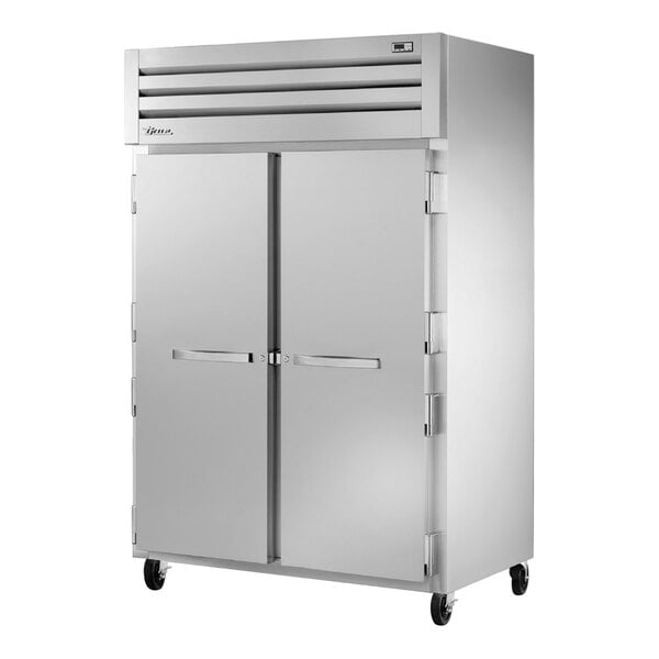 True Manufacturing STA2R-2S-HC Spec Series 52 5/8" Solid Door Reach-In Refrigerator with LED Lighting