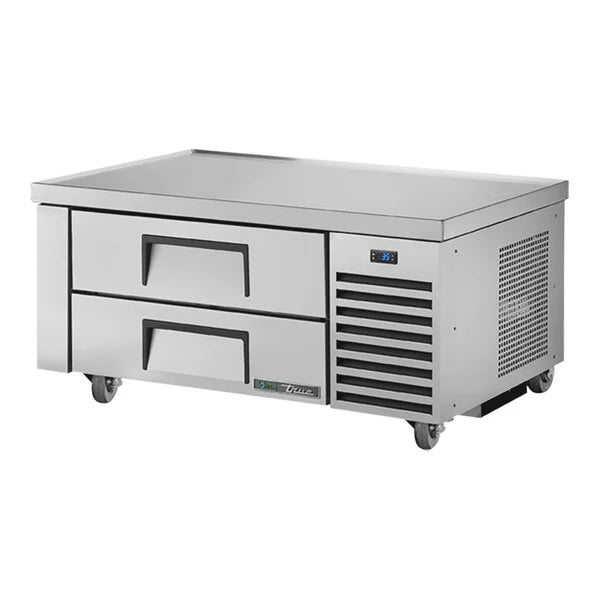 True Manufacturing TRCB-48-HC 48 3/8" Refrigerated Chef Base with 2 Drawers