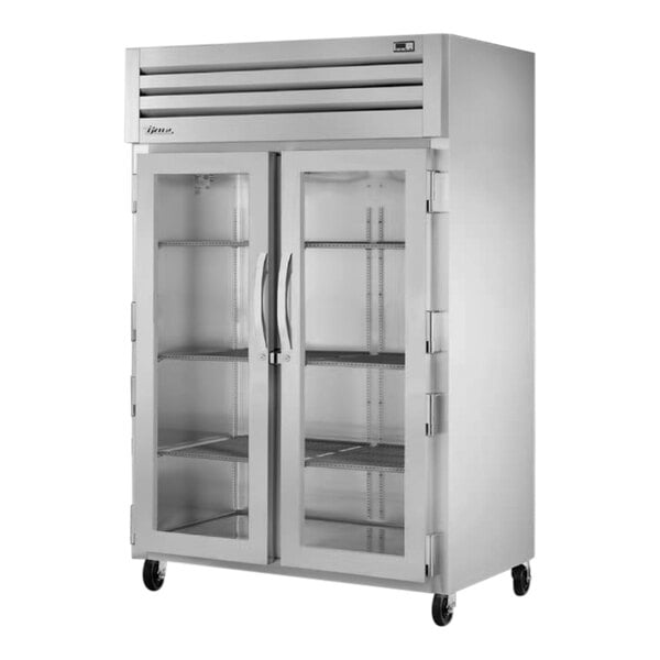 True Manufacturing STG2R-2G-HC Spec Series 52 5/8" Glass Door Reach-In Refrigerator
