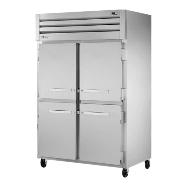 True Manufacturing STG2R-4HS-HC Spec Series 52 5/8" Solid Half Door Reach-In Refrigerator