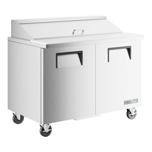True Manufacturing TSSU-48-12-HC 48 3/8" 2 Door Refrigerated Sandwich Prep Table