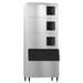 Hoshizaki IM-500SAB Square Cuber Icemaker, Air-cooled, stainless steel, stackable units, commercial ice production.