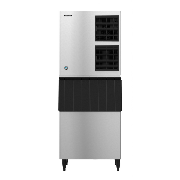 Hoshizaki KM-1100MAJ50 Crescent Cuber Icemaker, Air-cooled, 50Hz Electrical, stainless steel evaporator, crescent ice production.
