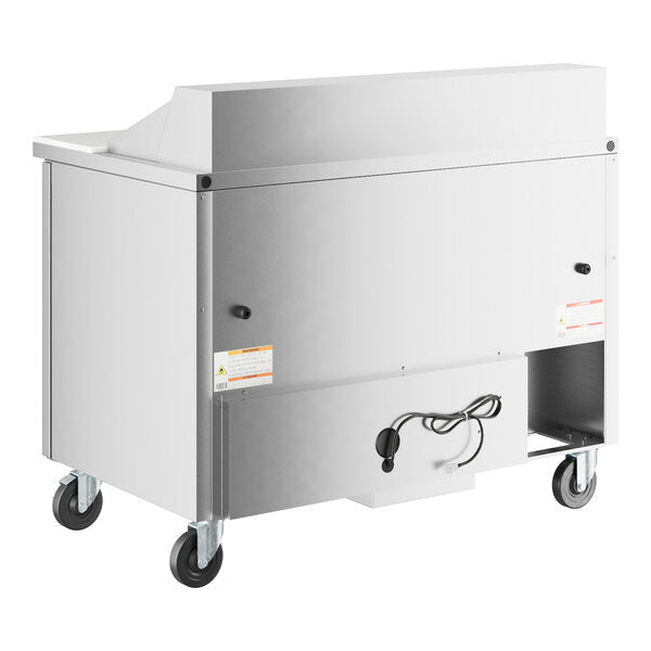 True Manufacturing TSSU-48-12-HC 48 3/8" 2 Door Refrigerated Sandwich Prep Table