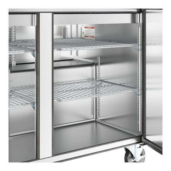 True Manufacturing TSSU-48-12-HC 48 3/8" 2 Door Refrigerated Sandwich Prep Table