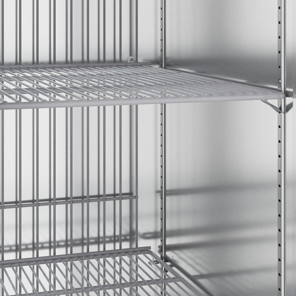 True Manufacturing T-12F-HC 24 7/8" One Section Solid Door Reach-In Freezer with LED Lighting