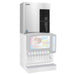 Hoshizaki FS-1501MLJ-C Cubelet Icemaker, remote-cooled, stainless steel exterior, for beverage machines.