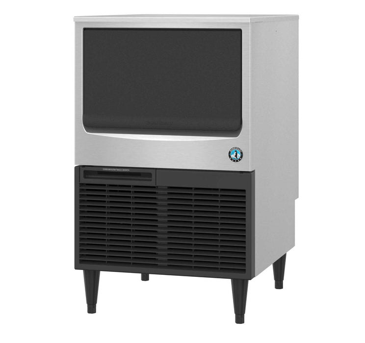 Hoshizaki KM-161BWJ Crescent Cuber Icemaker with water-cooled storage bin.