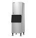 Hoshizaki KM-660MRJZ crescent cuber icemaker, remote-cooled, stainless steel.