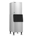 Crescent Cuber Icemaker, remote-cooled Hoshizaki KM-660MRJZ, stainless steel, energy-efficient design.