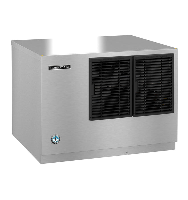 Hoshizaki KMD-505MAJ Crescent Cuber Icemaker, air-cooled, stainless steel exterior, produces crescent-shaped ice.