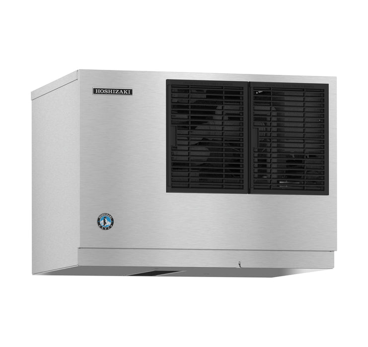 Hoshizaki KMD-505MAJ Crescent Cuber Icemaker, air-cooled, stainless steel exterior.
