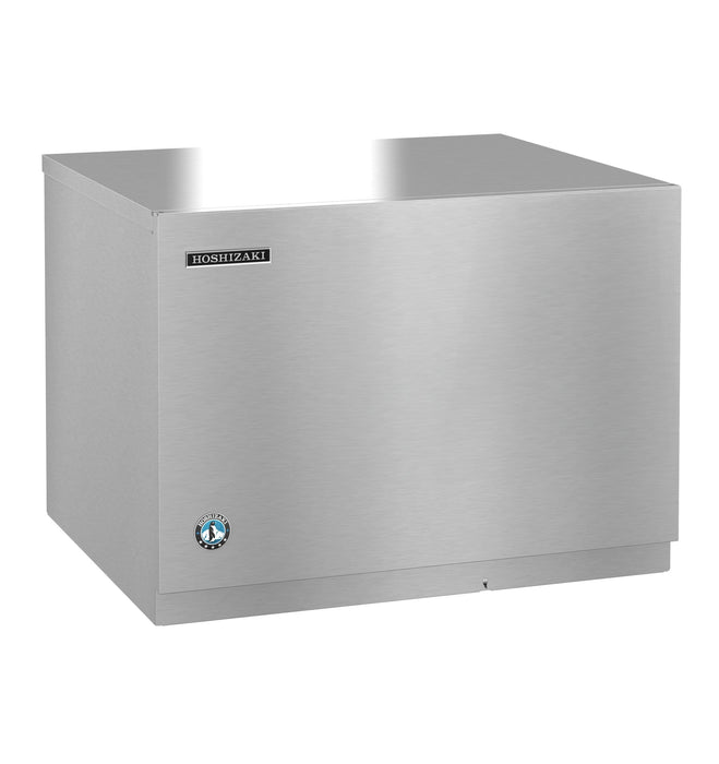 Hoshizaki KMD-505MWJ Crescent Cuber Icemaker, water-cooled stainless steel unit.