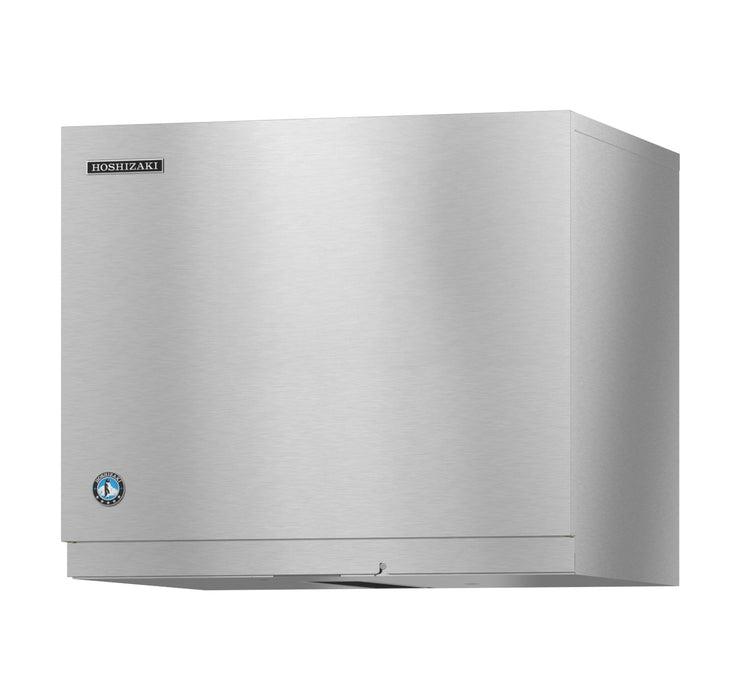 Hoshizaki KMD-705MWJ water-cooled crescent cuber icemaker with stainless steel exterior.